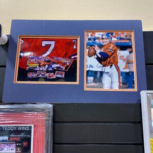 Signed Original John Elway Autograph Broncos Sports Football NFL Memorabilia